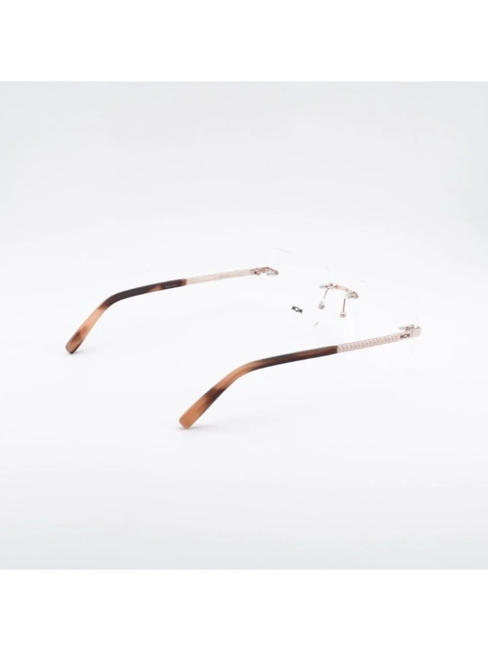 MCM MW5018-H 028 Eyeglasses Shiny Rose Gold 56mm Rectangle Frame